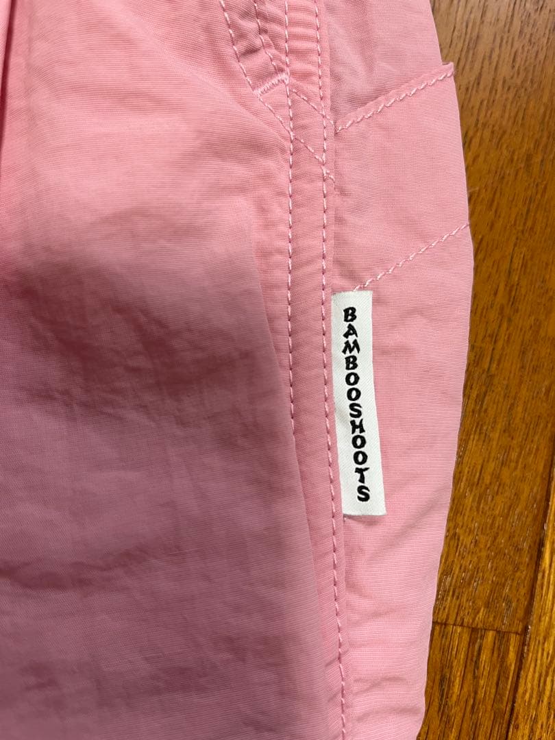 BAMBOOSHOOTS ピンク カーゴパンツ