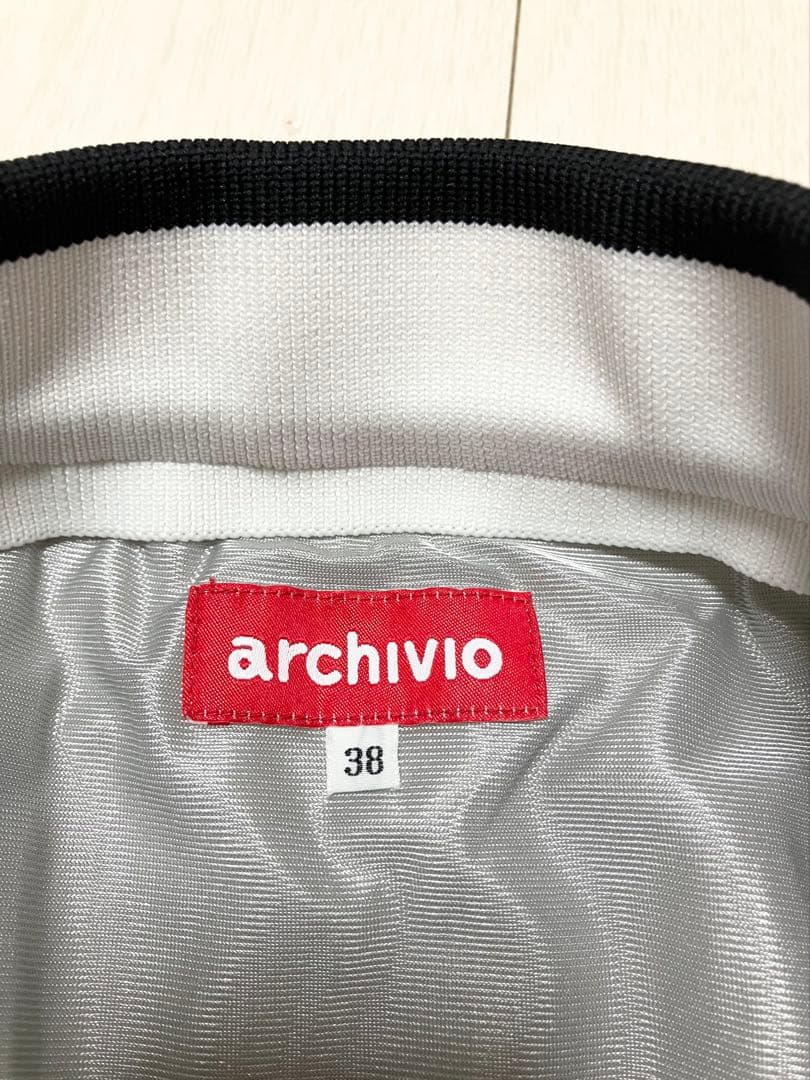 (美品)アルチビオarchivio ボーダー柄ハイネック・スカート サイズ38