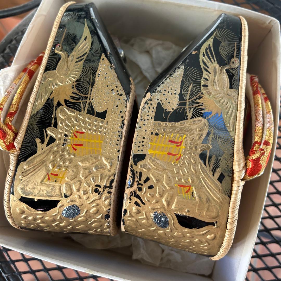 七五三、ぽっくり下駄　17cm