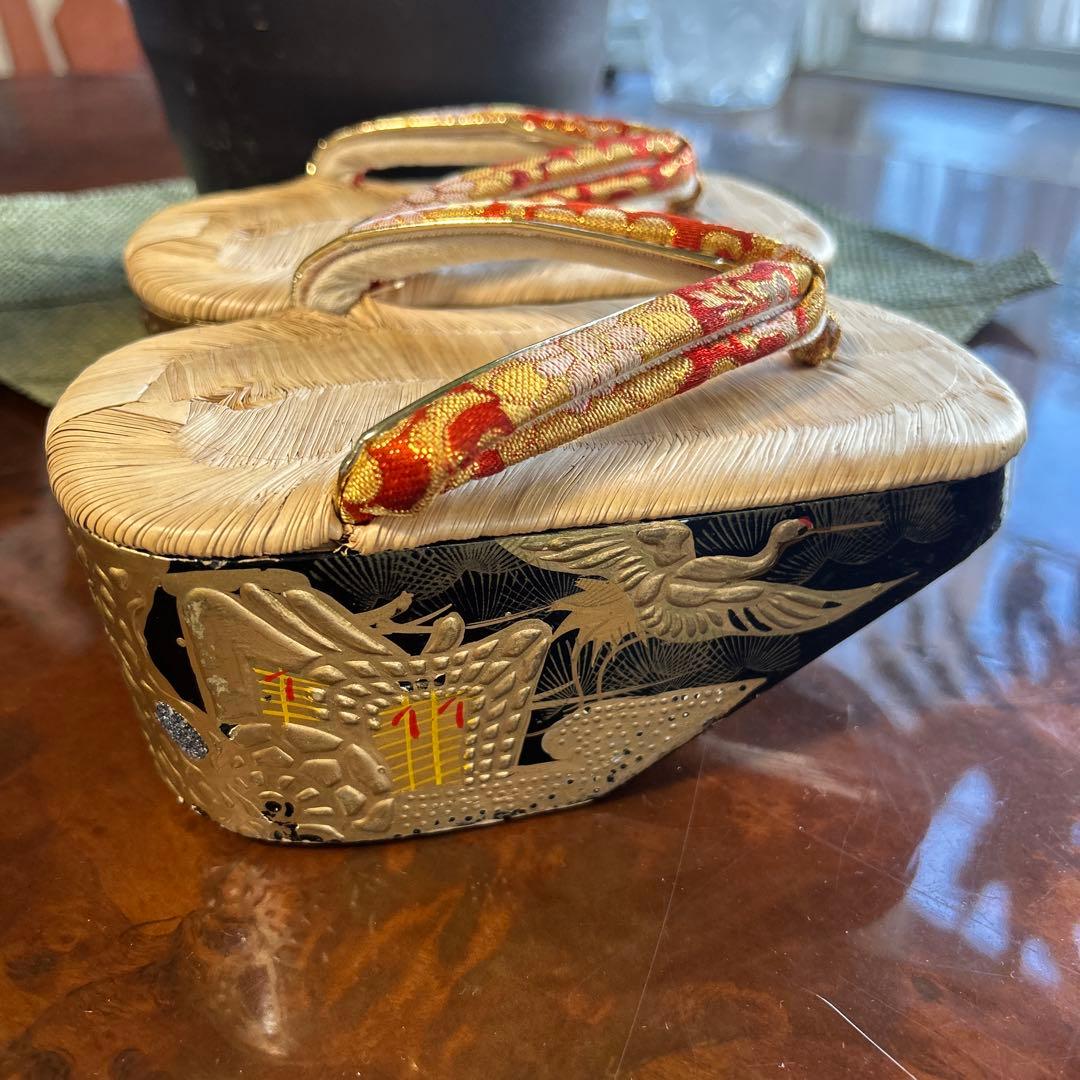 七五三、ぽっくり下駄　17cm