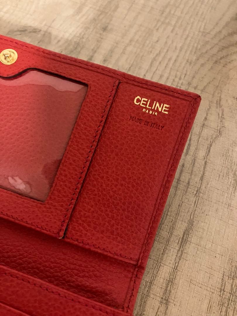 新品保管品　セリーヌ　長財布