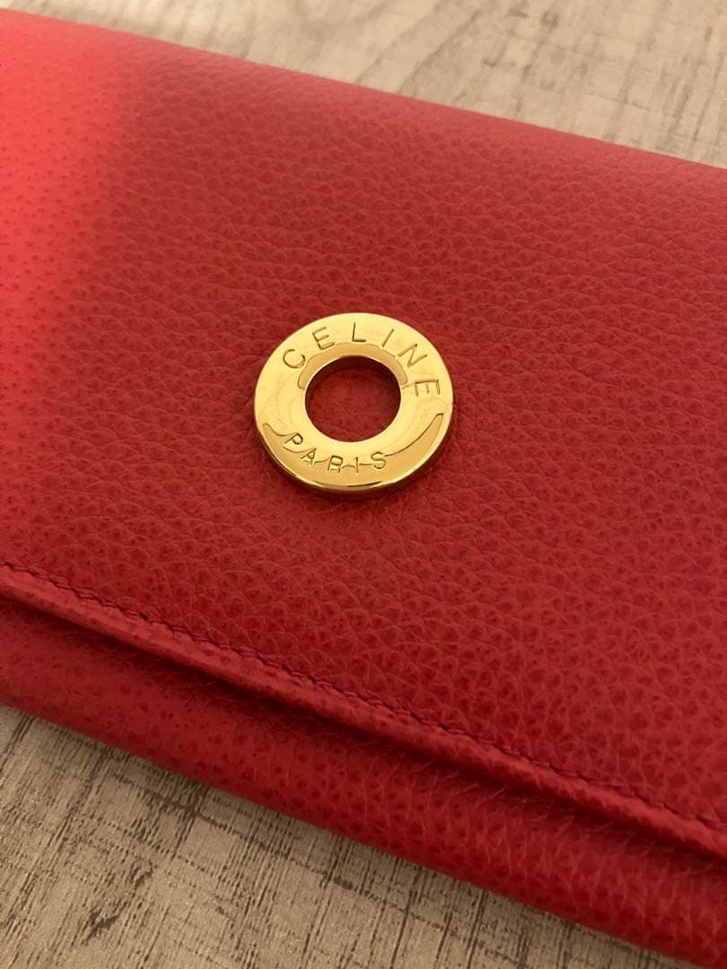 新品保管品　セリーヌ　長財布