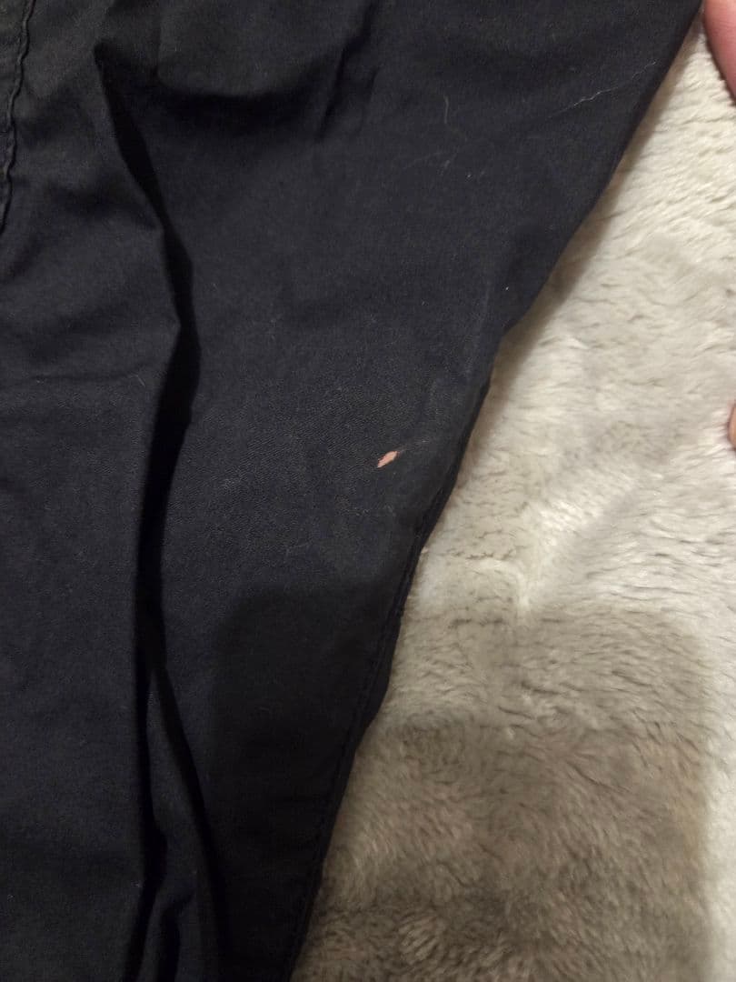 STONE  ブラックカーゴパンツ