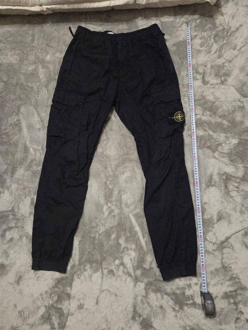 STONE  ブラックカーゴパンツ