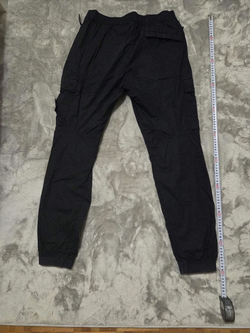 STONE  ブラックカーゴパンツ