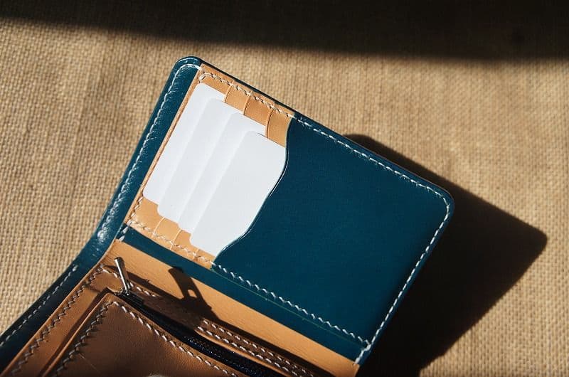 セール【送料無料】ルガトスリムウォレット【琉球ブルー】【cross mesh】