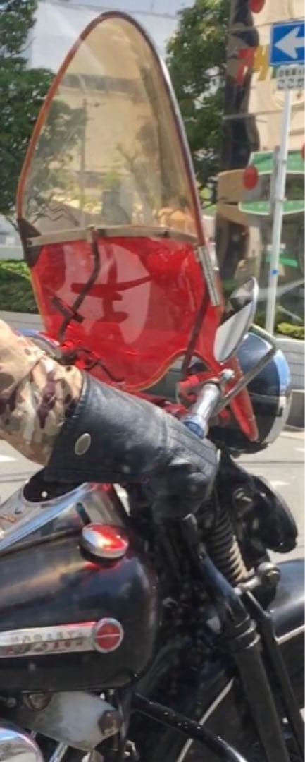 ナックルヘッド パンヘッド サイドバルブ ウインドシールド