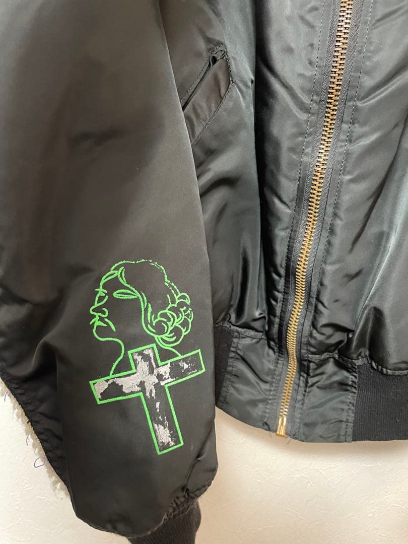 X*r様 MA-1 ALPHA custom カスタム 80s vintage