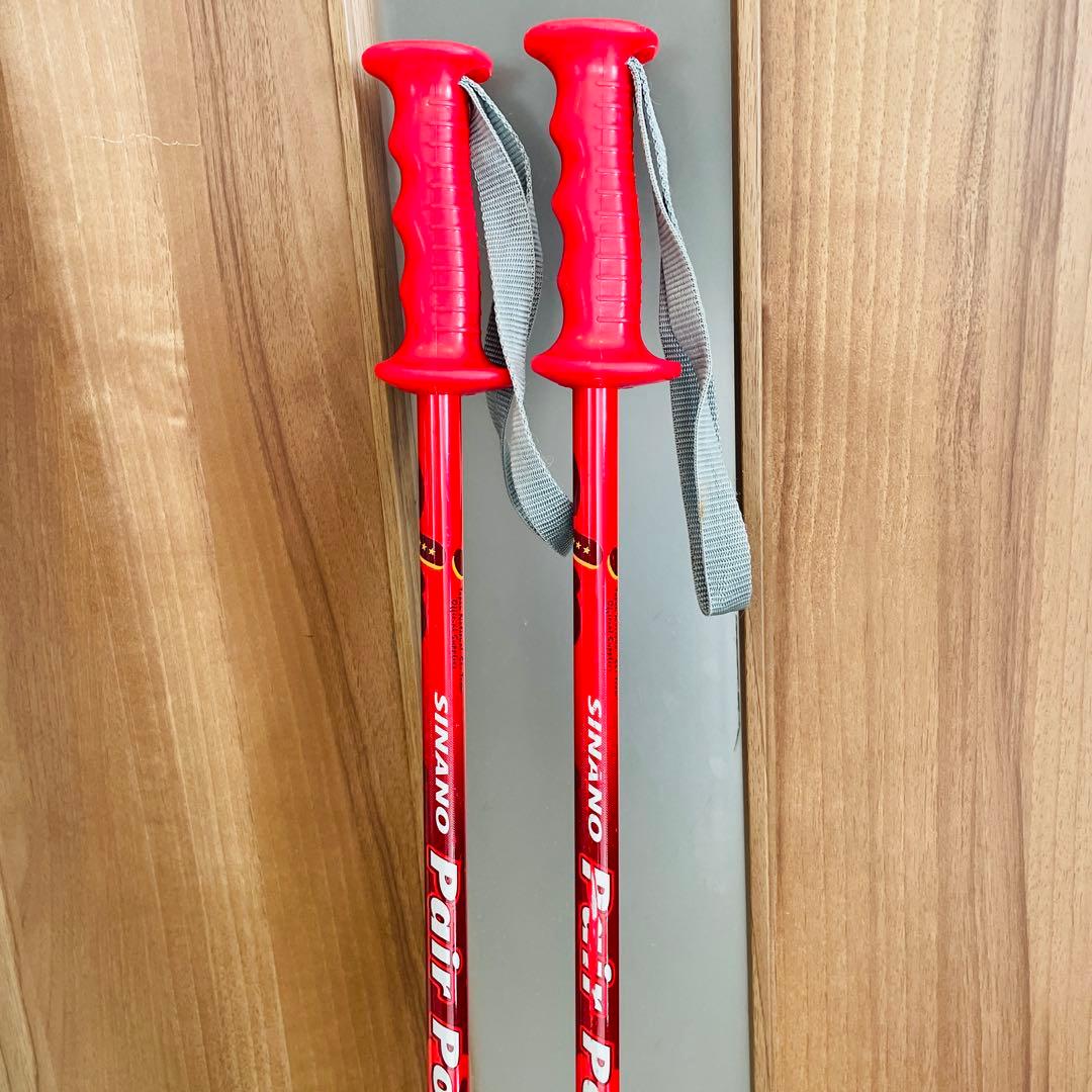 ◆SWALLOW◆スキー110cm◆ブーツ19cm◆ポールセット◆キッズスキー◆