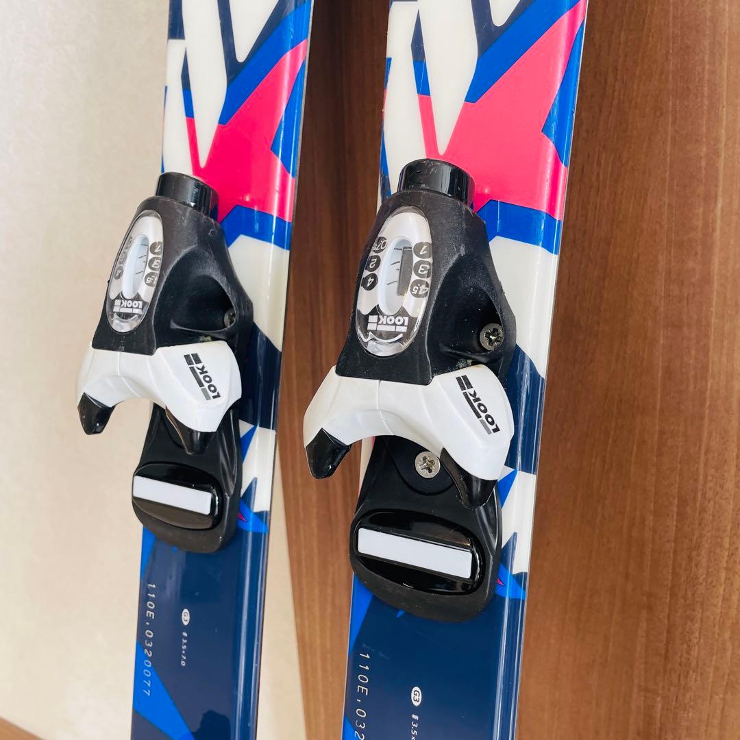 ◆SWALLOW◆スキー110cm◆ブーツ19cm◆ポールセット◆キッズスキー◆