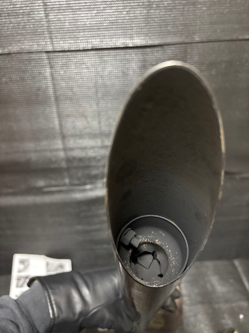 ドラッグスター400 ガレージT&F ドラッグパイプマフラー スラッシュ