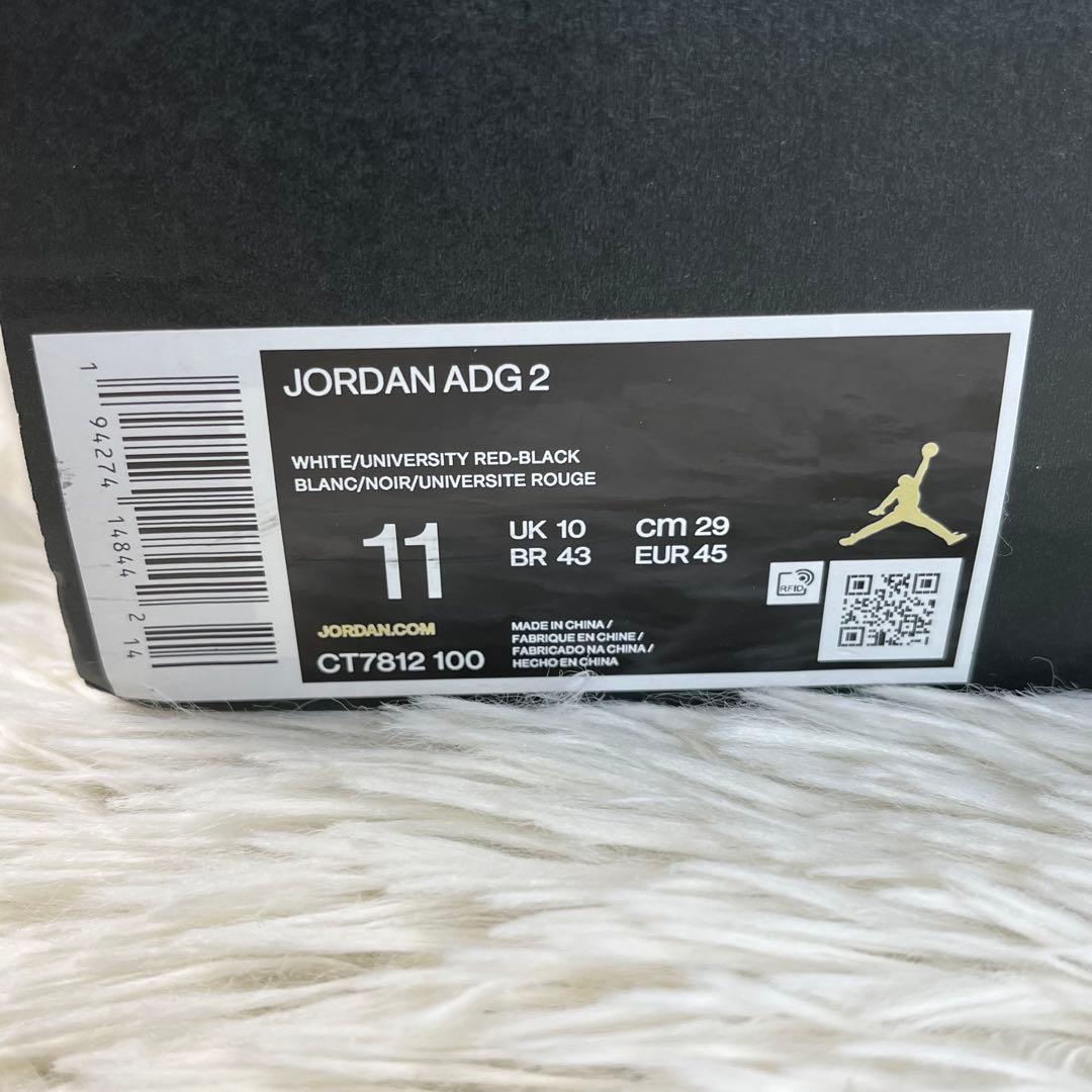 新品未使用　NIKE JORDAN ADG2 ゴルフシューズ　スパイクレス