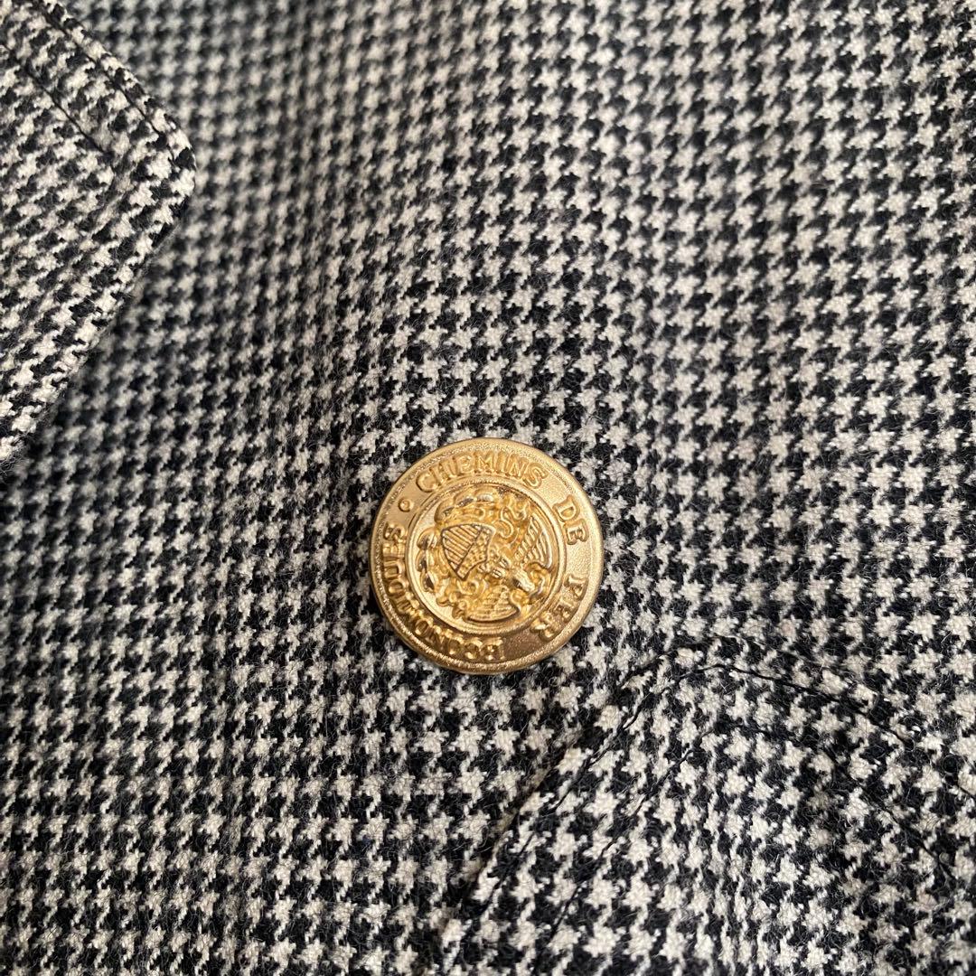 Chris Montez ギンガムチェック柄　ショート丈ジャケット 9号