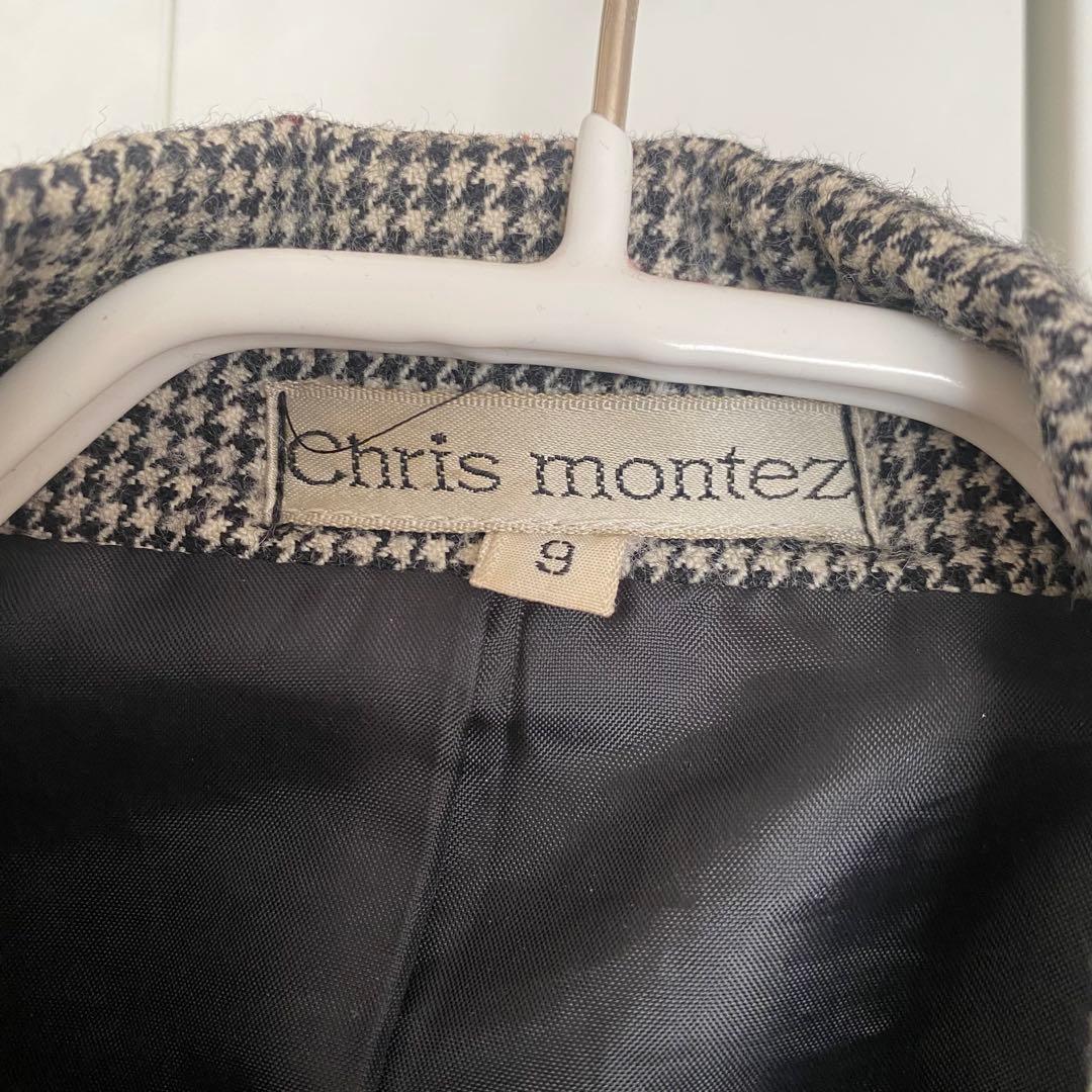 Chris Montez ギンガムチェック柄　ショート丈ジャケット 9号