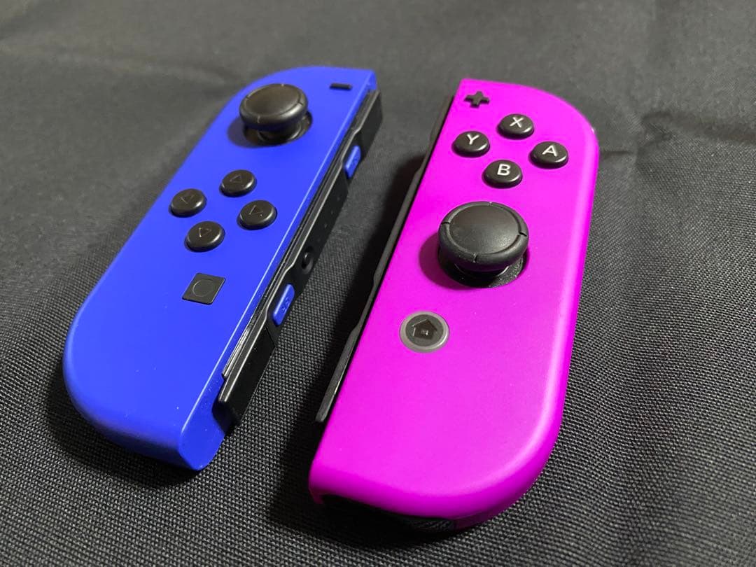 【美品】Nintendo Switch 本体(青/紫) バッテリー拡張モデル