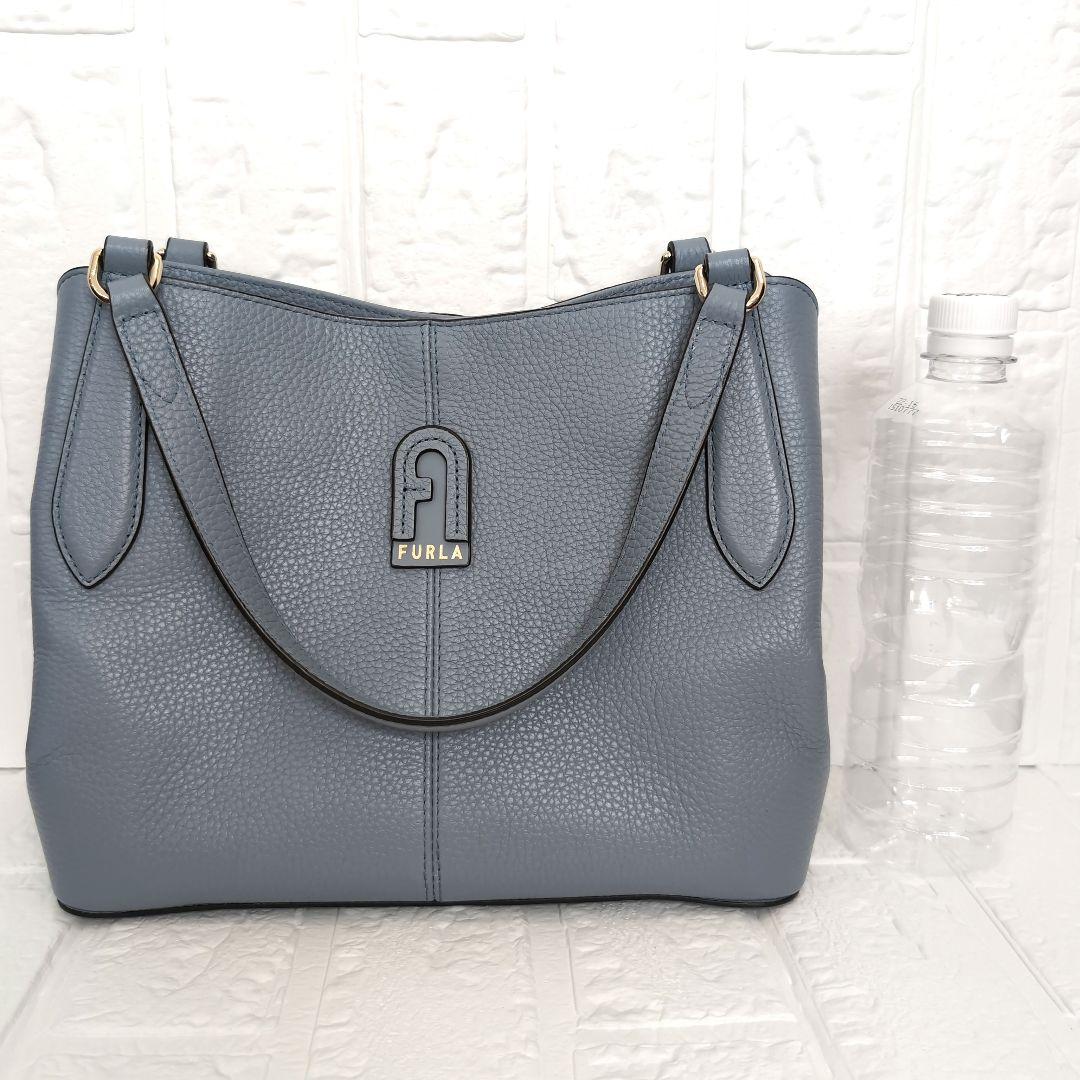 ✨極美品 FURLA フルラ ダフネ ショルダー2wayバッグ アーチロゴ