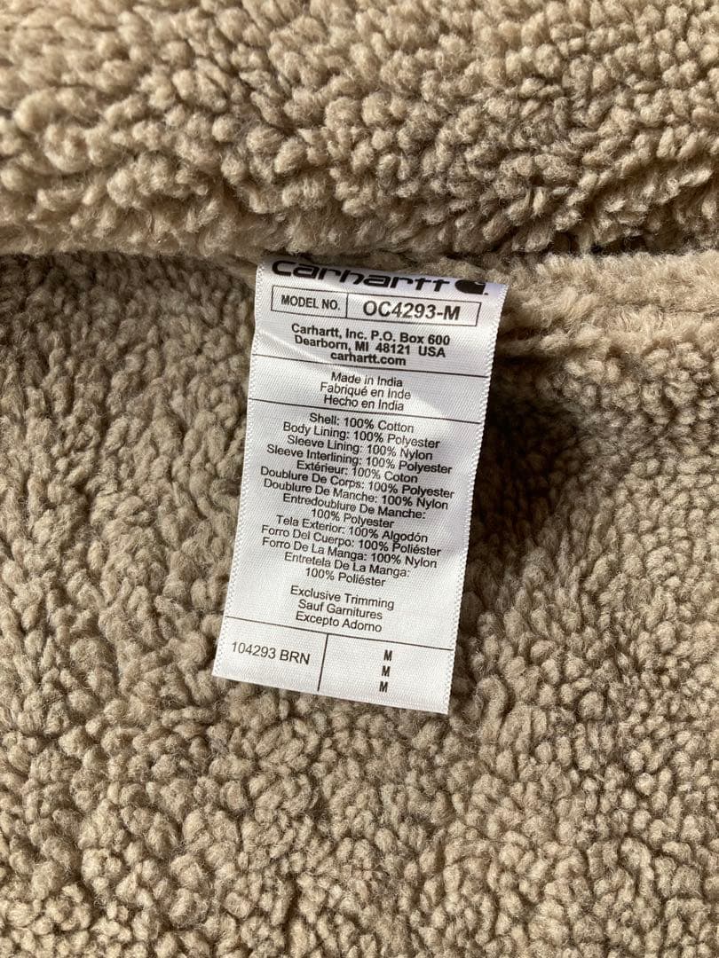 Carhartt カバーオール　シェルパ　ダックジャケット　新品