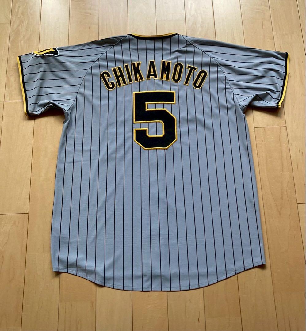 ③阪神タイガース　近本光司選手　前ビジター　ユニフォーム　Oサイズ　#5