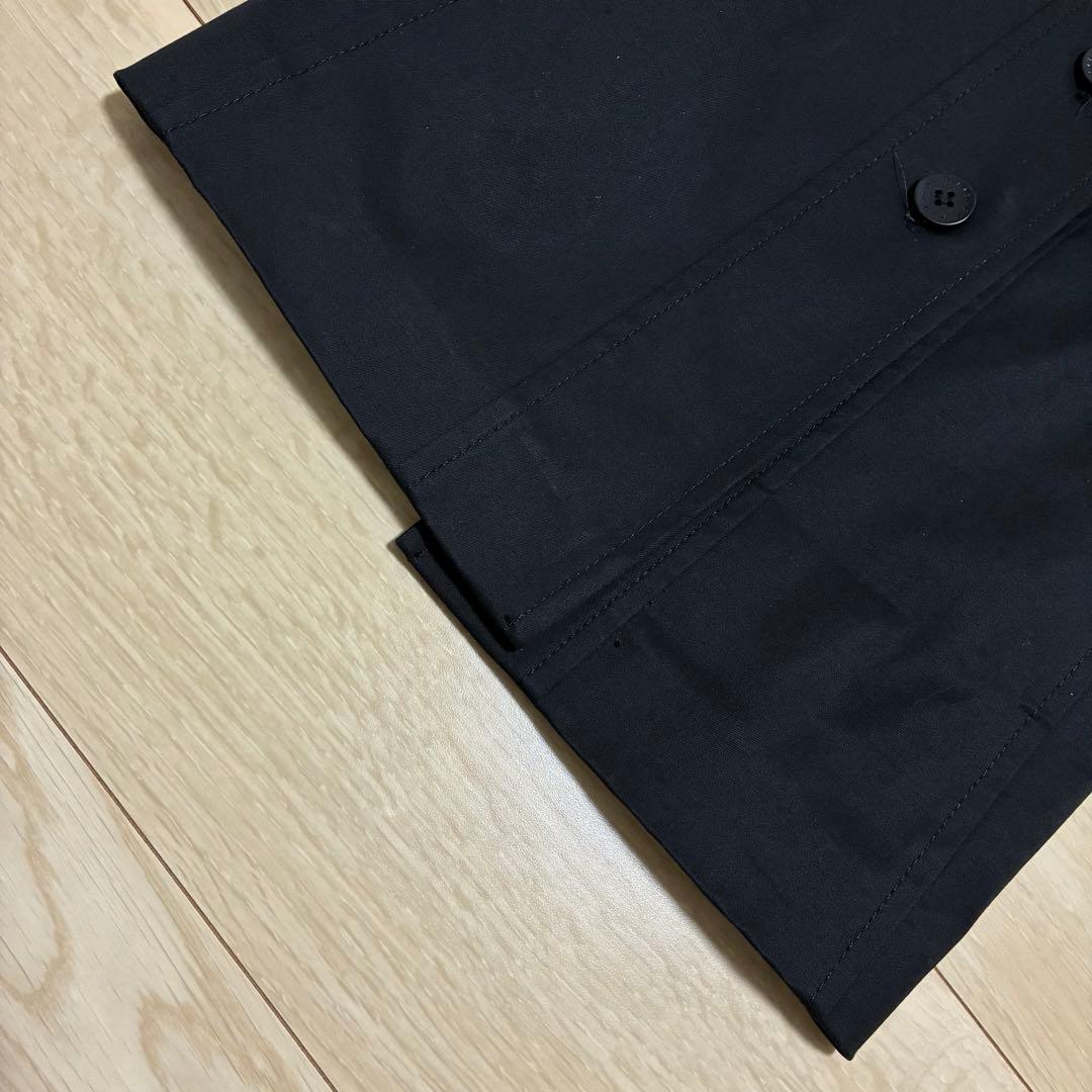 極美品✨バーバリーブルーレーベル トレンチコート ノバチェック ベルト ブラック