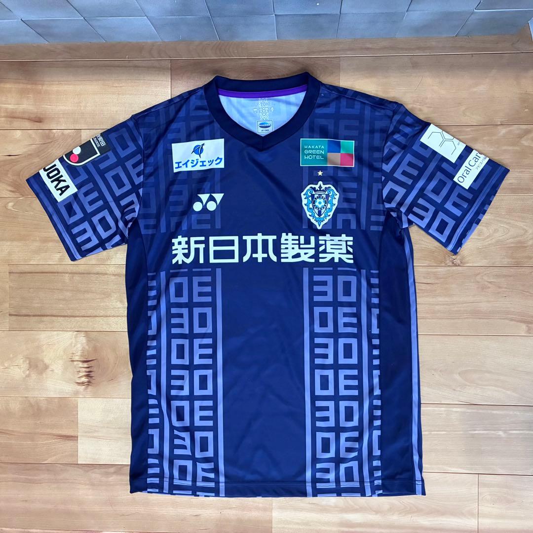 アビスパ福岡　2025スペシャルユニ(Oサイズ)18岩崎選手オーセンティック