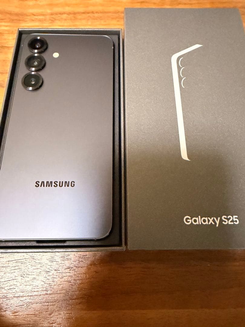 Galaxy S25 国内版 Blue Black 新品同様