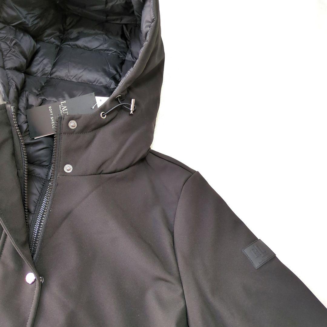 新品未使用　ラルフローレン ロングコート ブラック ストレッチ洗える