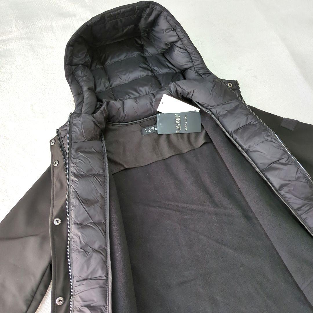 新品未使用　ラルフローレン ロングコート ブラック ストレッチ洗える