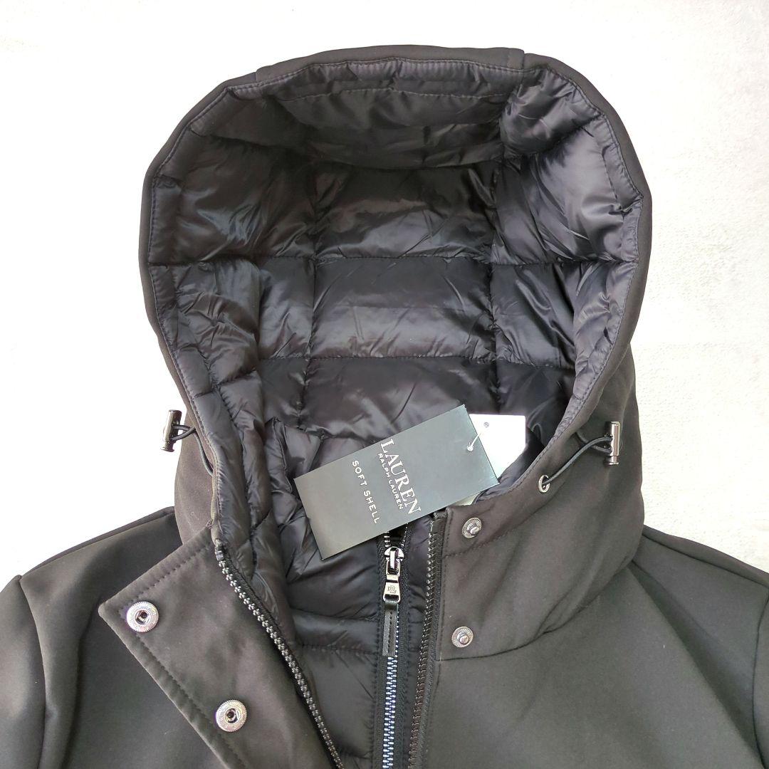 新品未使用　ラルフローレン ロングコート ブラック ストレッチ洗える