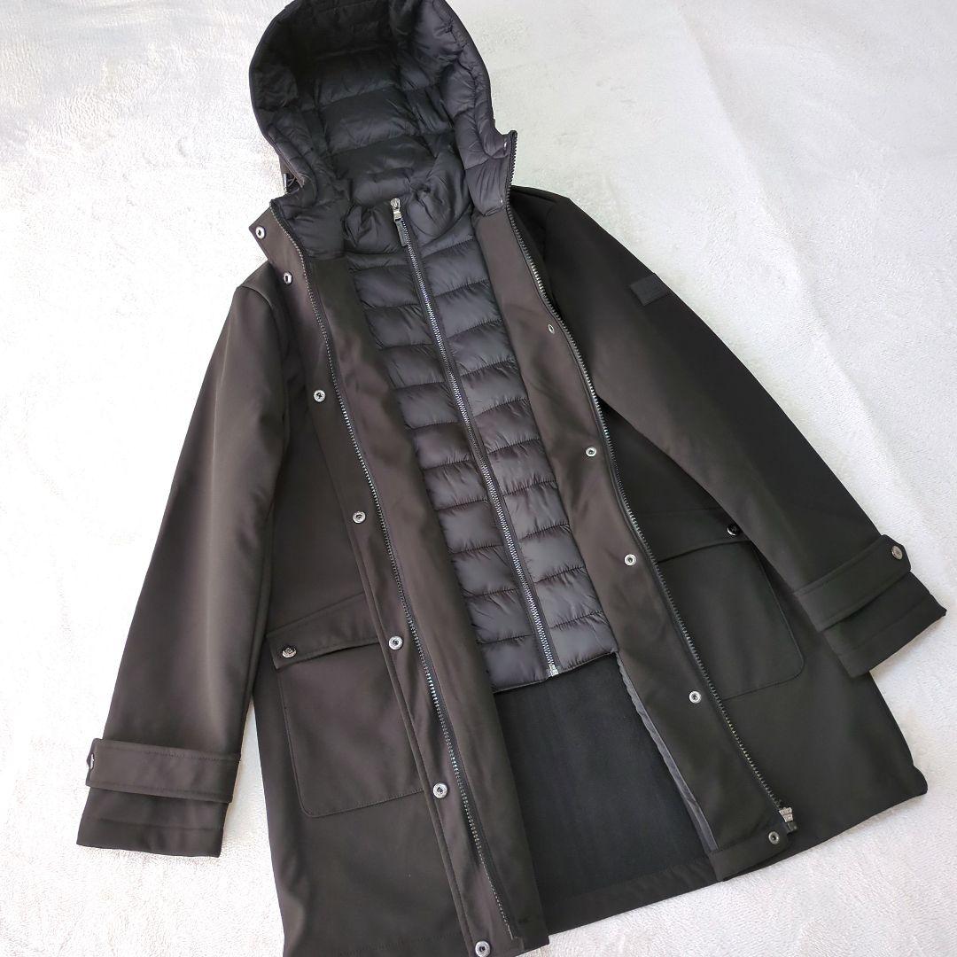 新品未使用　ラルフローレン ロングコート ブラック ストレッチ洗える