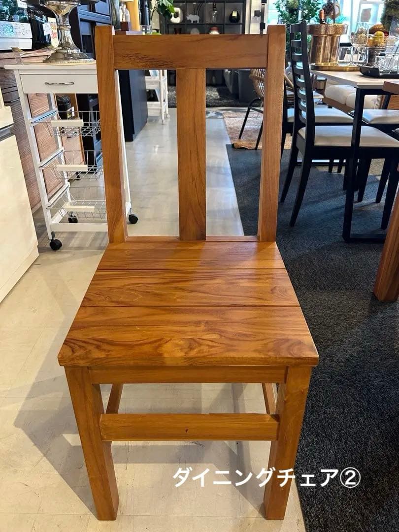 ウニコUNICO 木製ダイニングチェア②