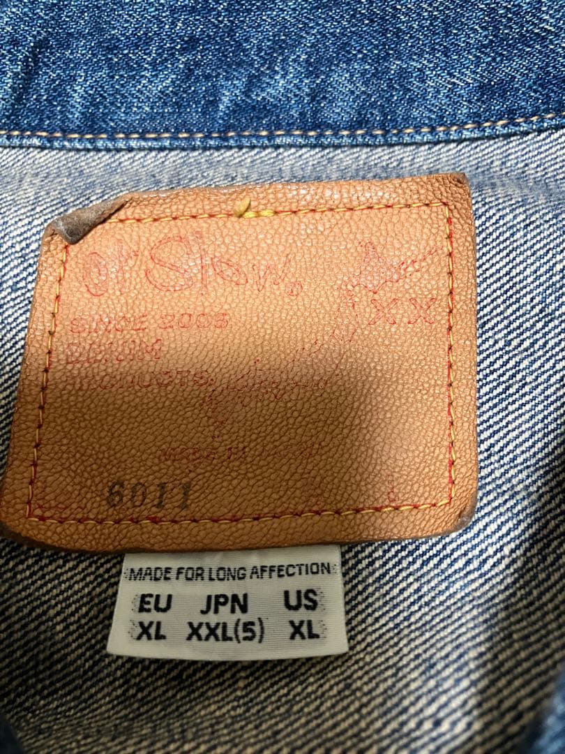 orslow オアスロウ 6011 1st デニムジャケット 日本製 XXL