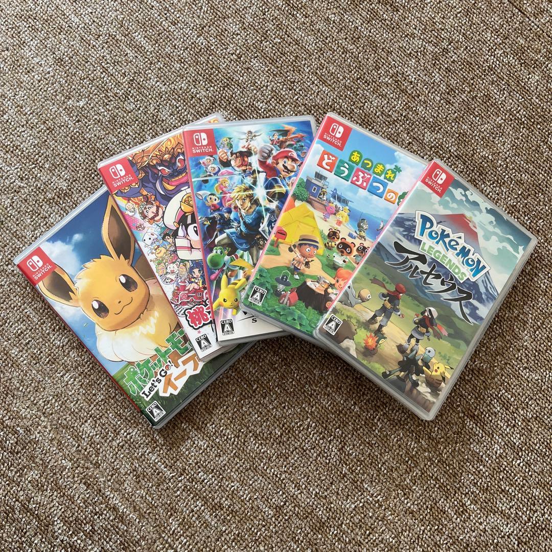 NintendoSwitch ソフト5種類セット