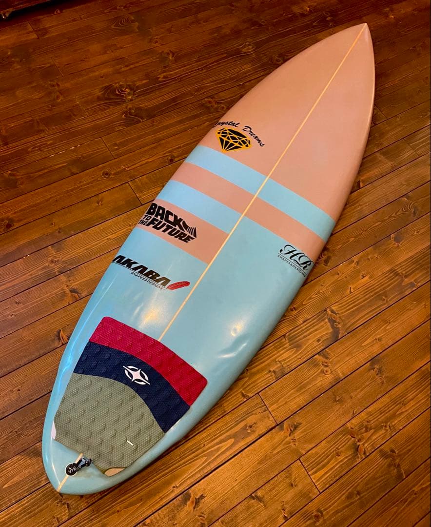 中古　CRYSTAL DREAMS 5'7 1/2 シングルフィン