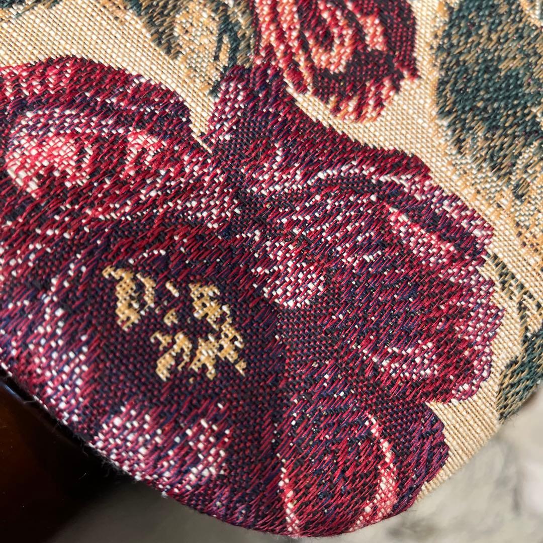 ２脚セット　美品　クラッシックファブリック　エレガントスツール