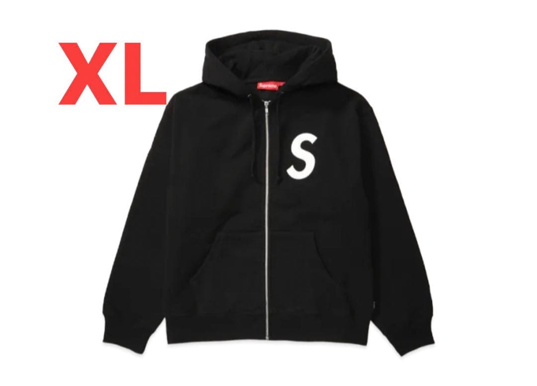 スケートボード Supreme S Logo Zip Up Hooded Sweatshirt