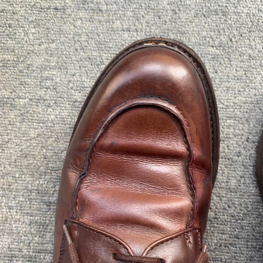 Berwick 707 ブラウンレザーシューズ　サイズ　25センチ　6.5インチ