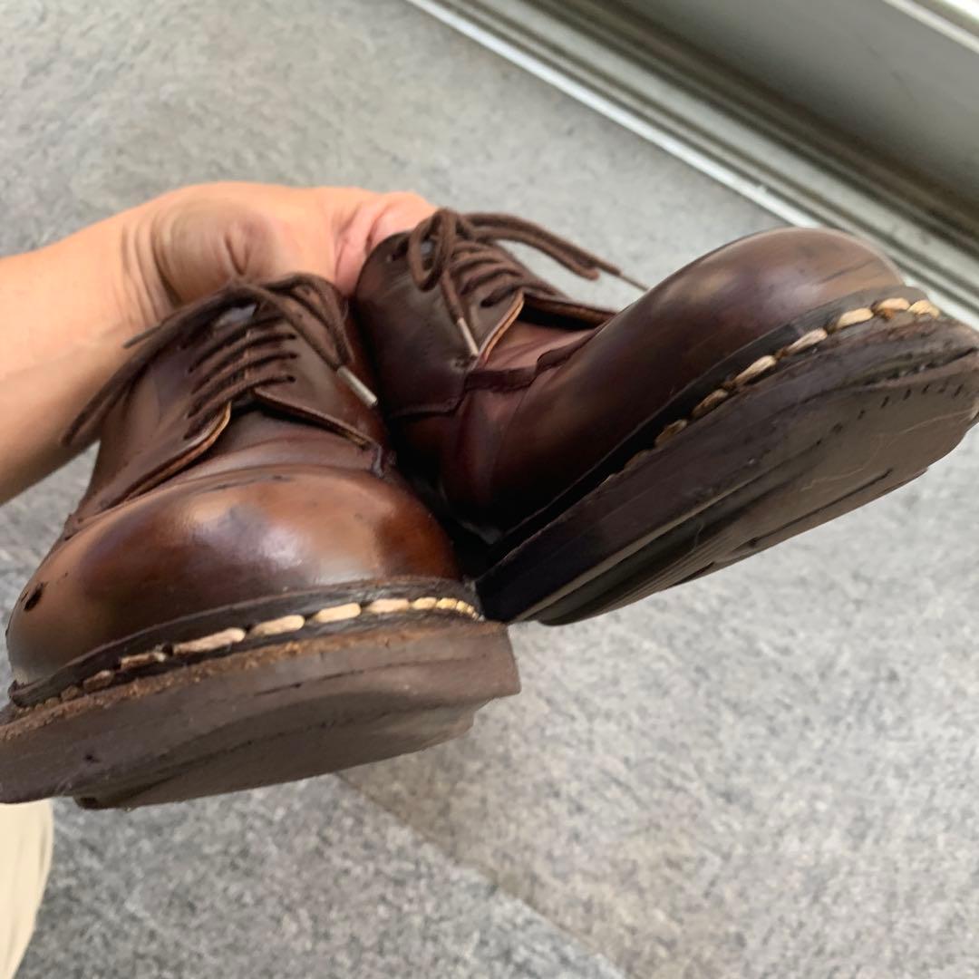 Berwick 707 ブラウンレザーシューズ　サイズ　25センチ　6.5インチ