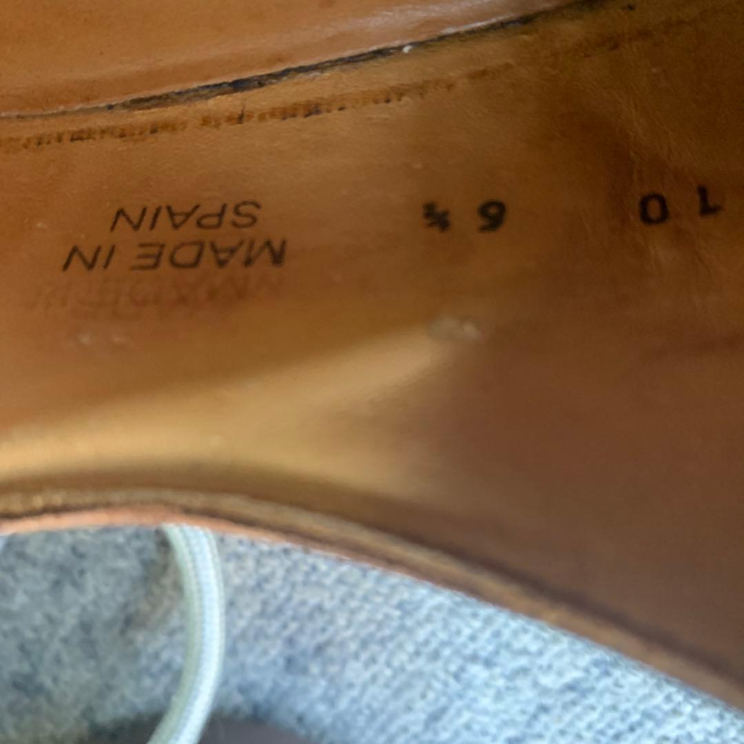 Berwick 707 ブラウンレザーシューズ　サイズ　25センチ　6.5インチ