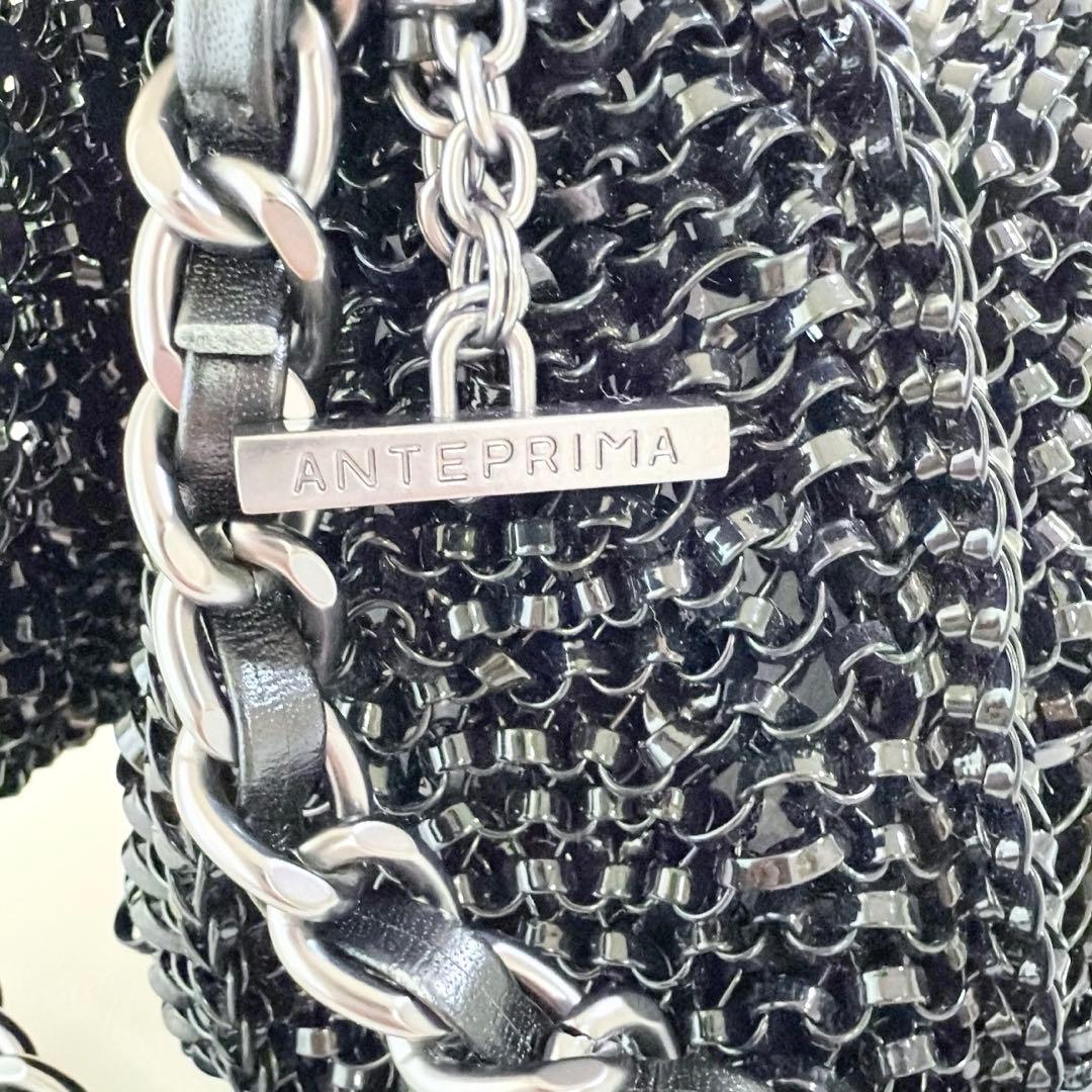 現行品　アンテプリマ　ルッケット II ミディアム　横長　エナメルブラック