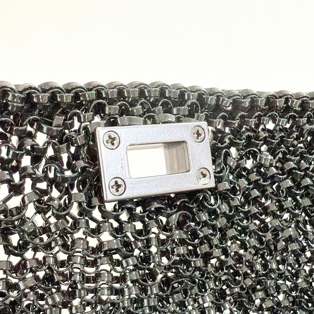 現行品　アンテプリマ　ルッケット II ミディアム　横長　エナメルブラック