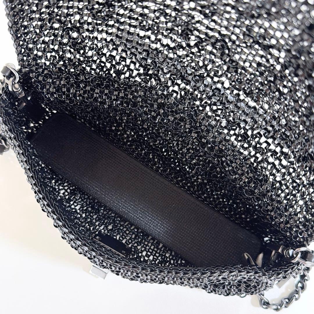 現行品　アンテプリマ　ルッケット II ミディアム　横長　エナメルブラック