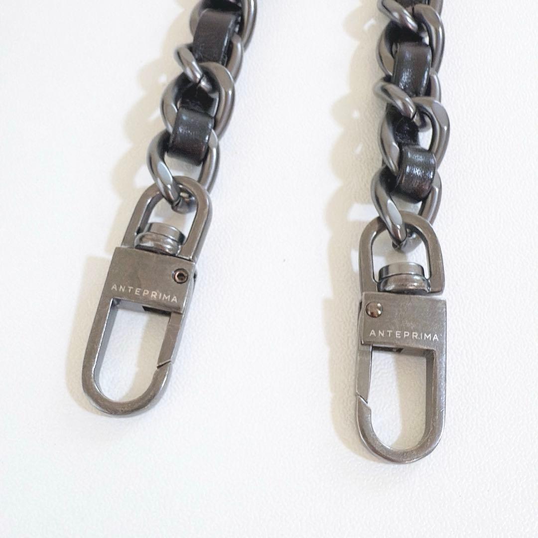 現行品　アンテプリマ　ルッケット II ミディアム　横長　エナメルブラック