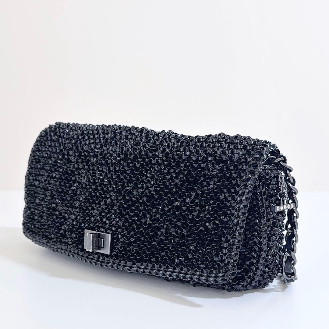 現行品　アンテプリマ　ルッケット II ミディアム　横長　エナメルブラック