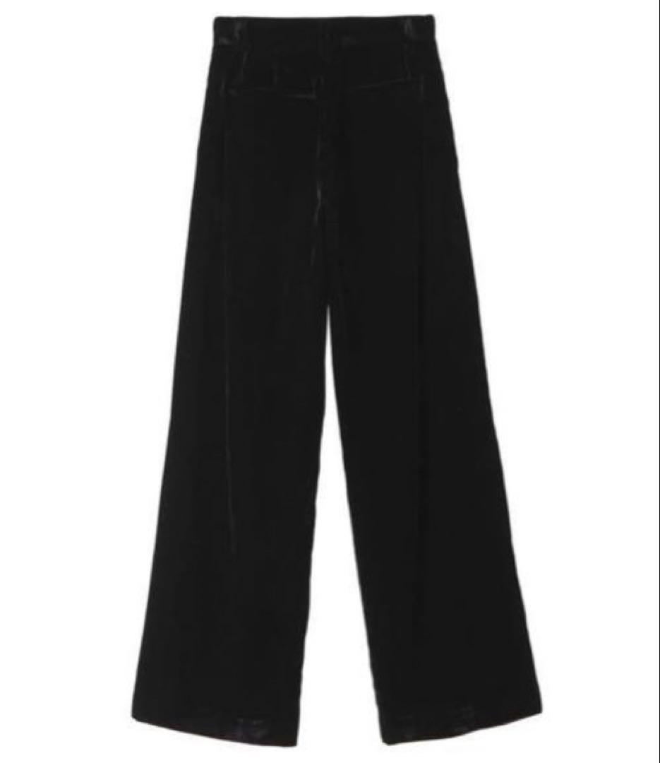 CLANE 田中みな実 COLOR LINE VELOR PANTS