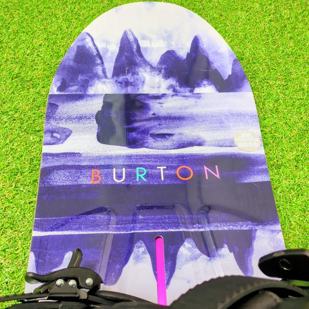 Burton　FEATHER　スノーボード板　ヘッド　ビンディングセット　140