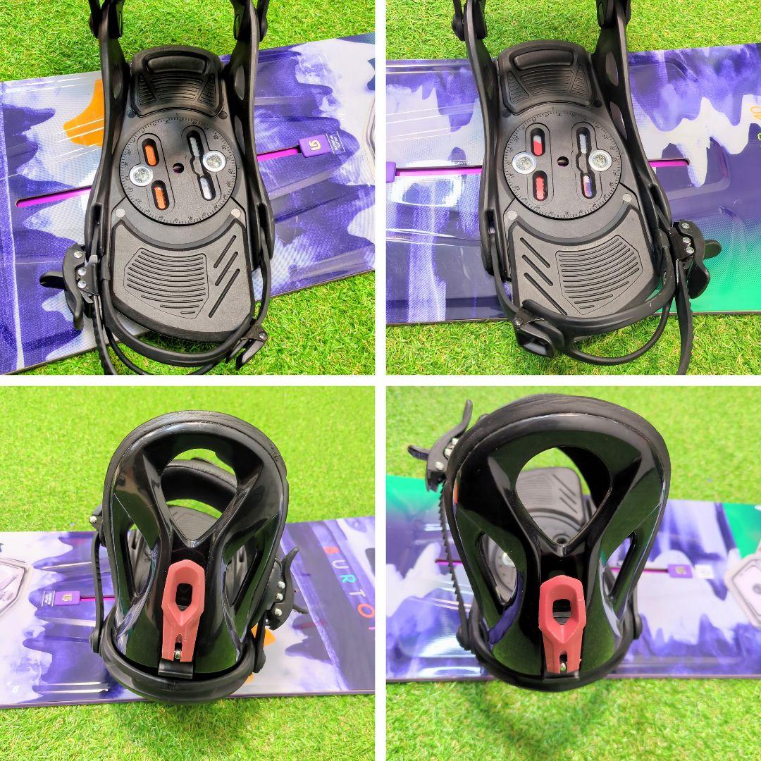 Burton　FEATHER　スノーボード板　ヘッド　ビンディングセット　140