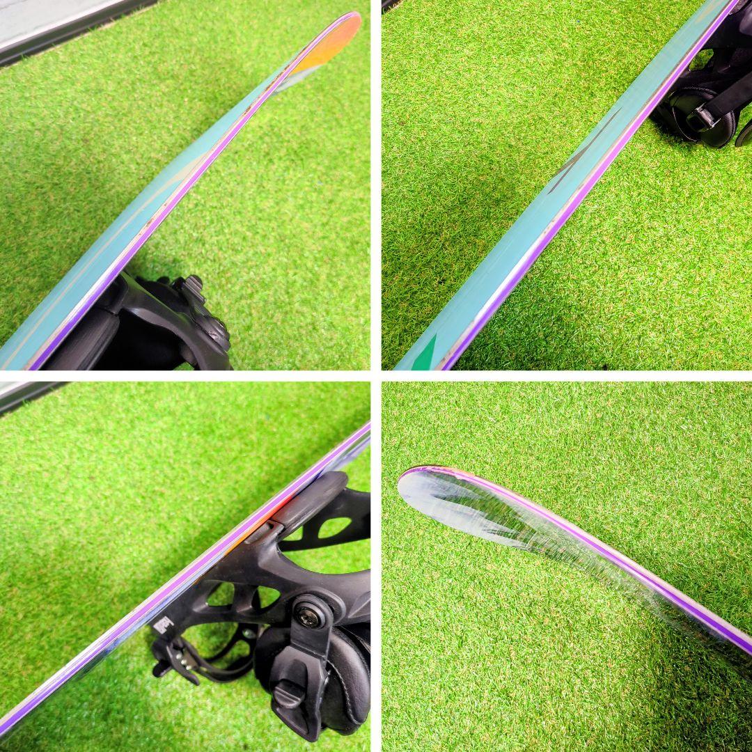 Burton　FEATHER　スノーボード板　ヘッド　ビンディングセット　140