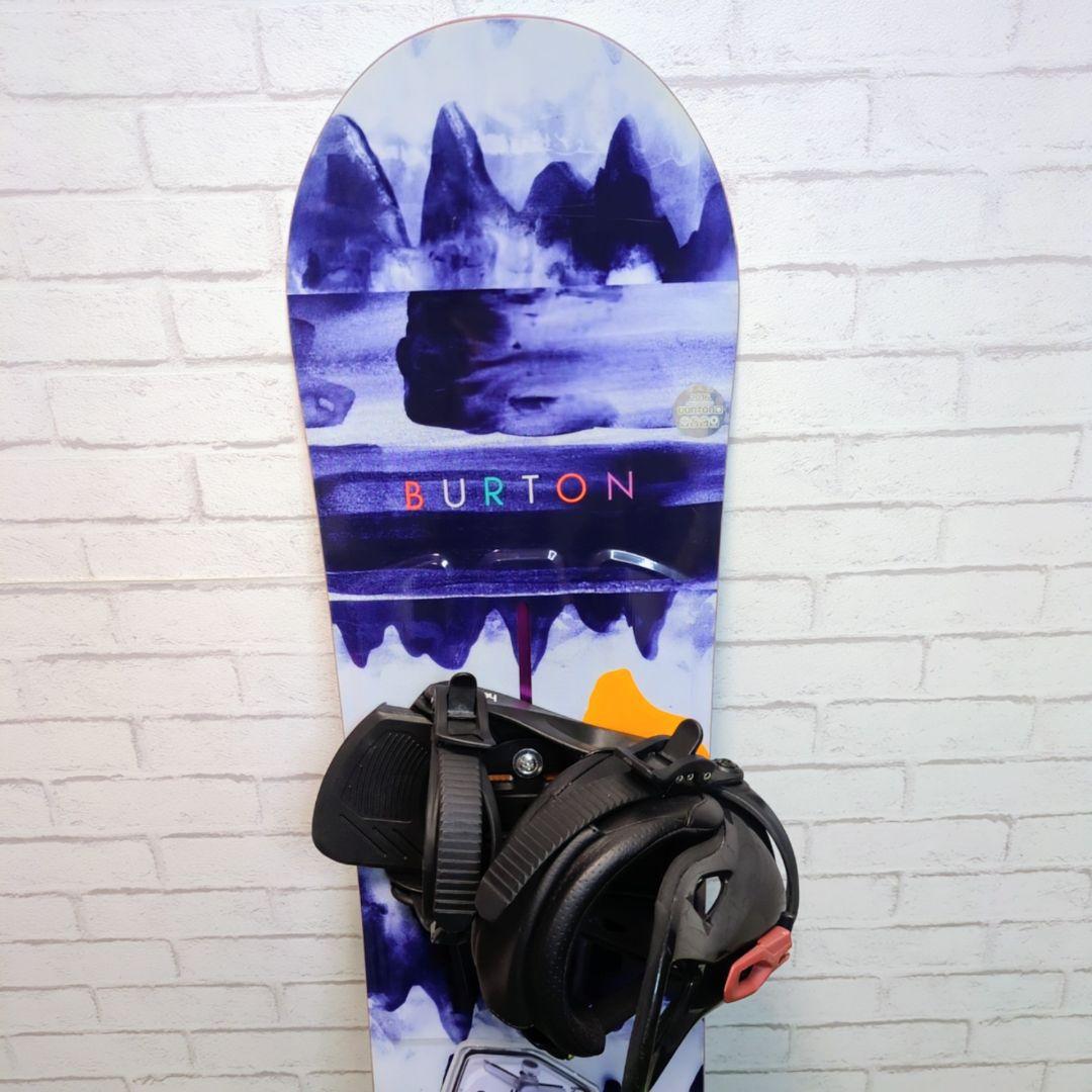 Burton　FEATHER　スノーボード板　ヘッド　ビンディングセット　140