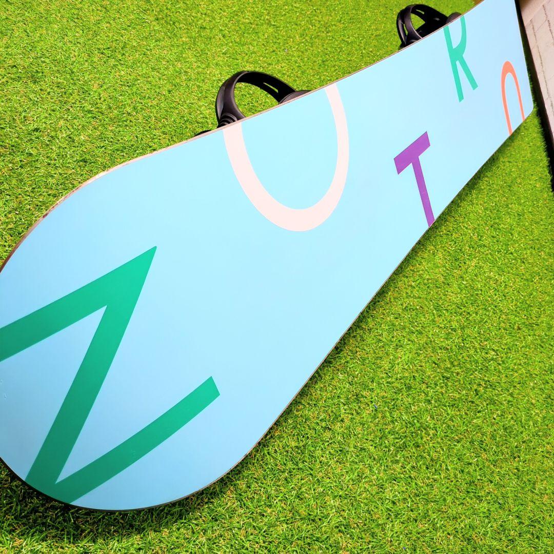 Burton　FEATHER　スノーボード板　ヘッド　ビンディングセット　140