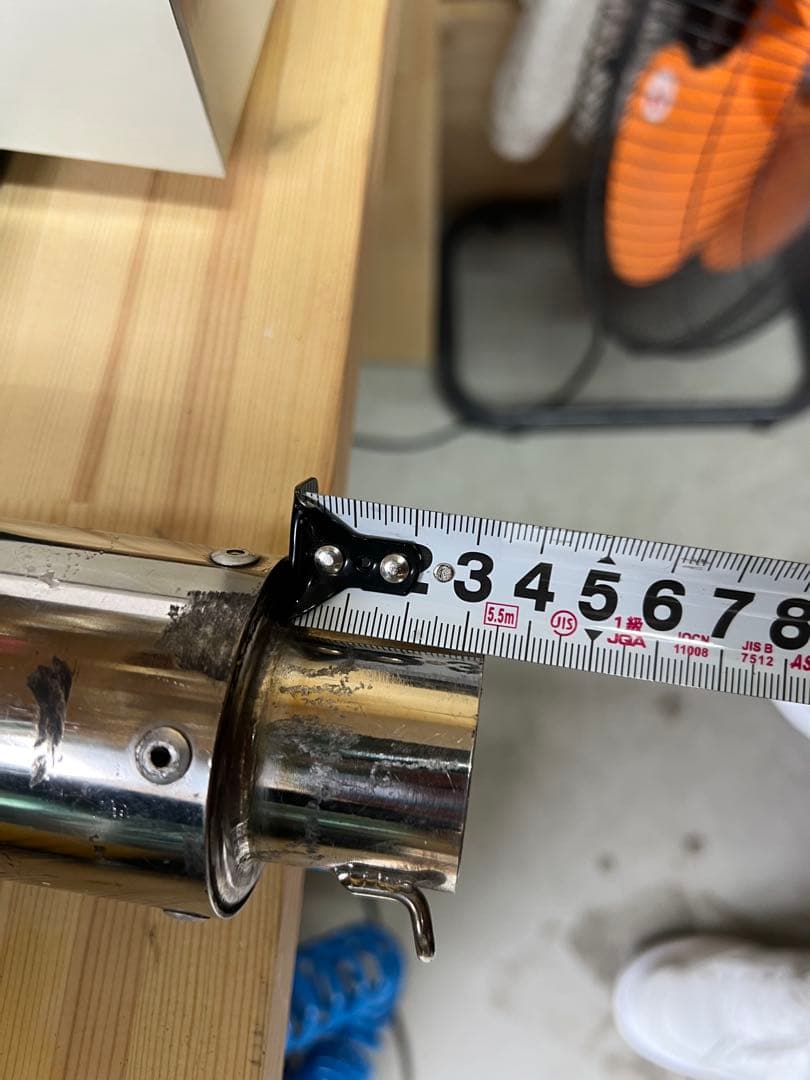 SATAKE マフラー レーシングガレージ　サイレンサーのみ　CBX用